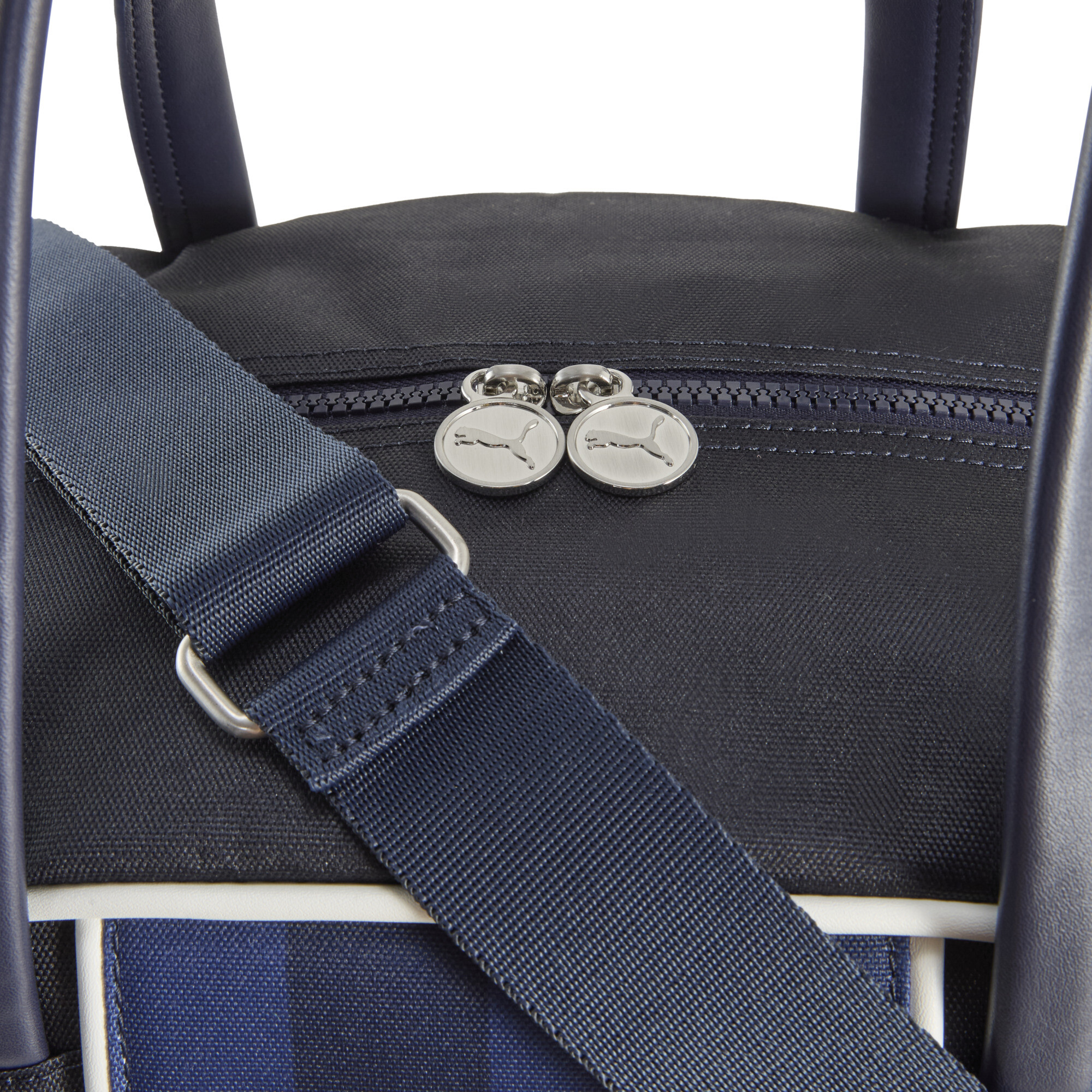 PUMA 1976 sporttas, Blauw/Wit thumbnail 2