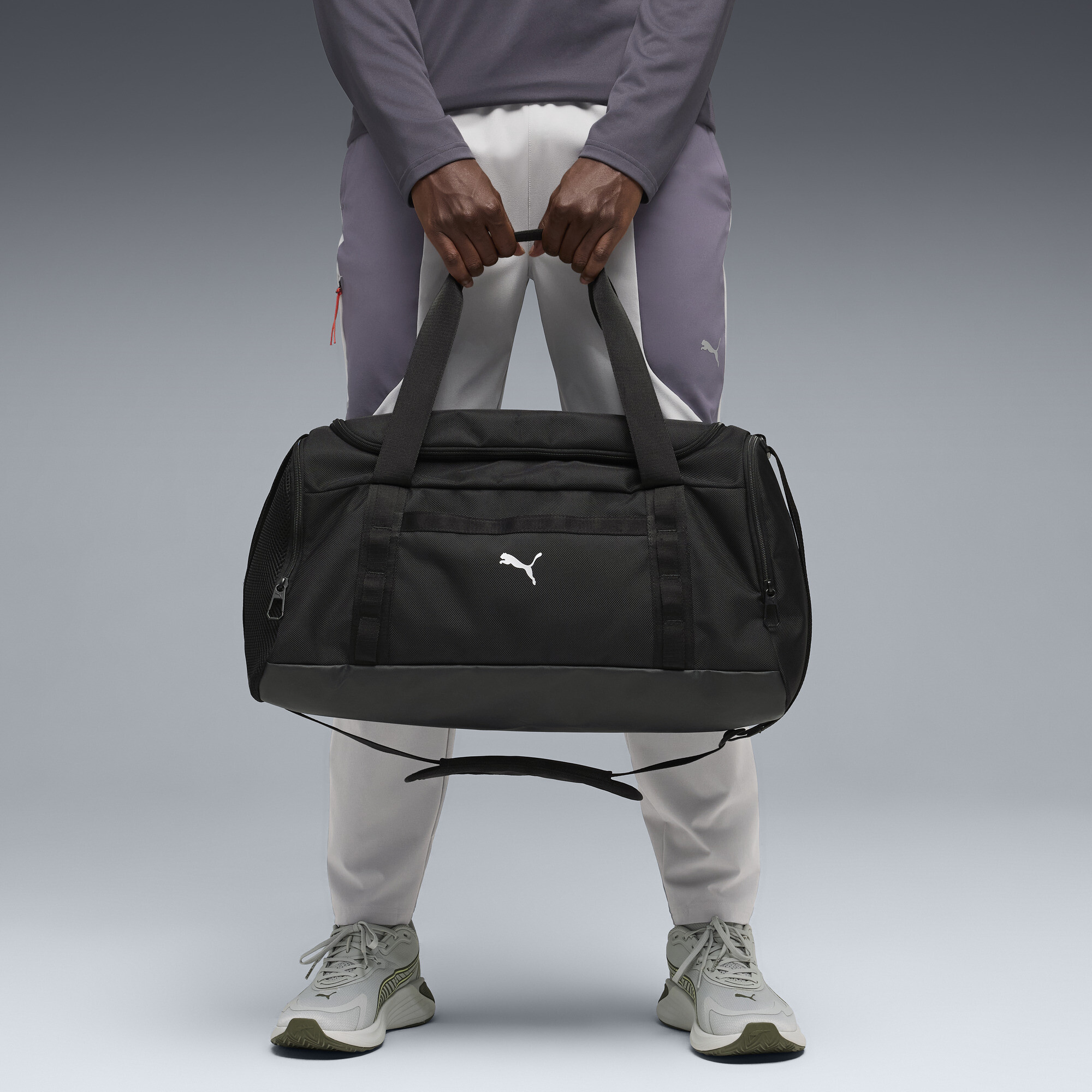 PUMA TRAIN ALL DAY sporttas, Zwart thumbnail 4