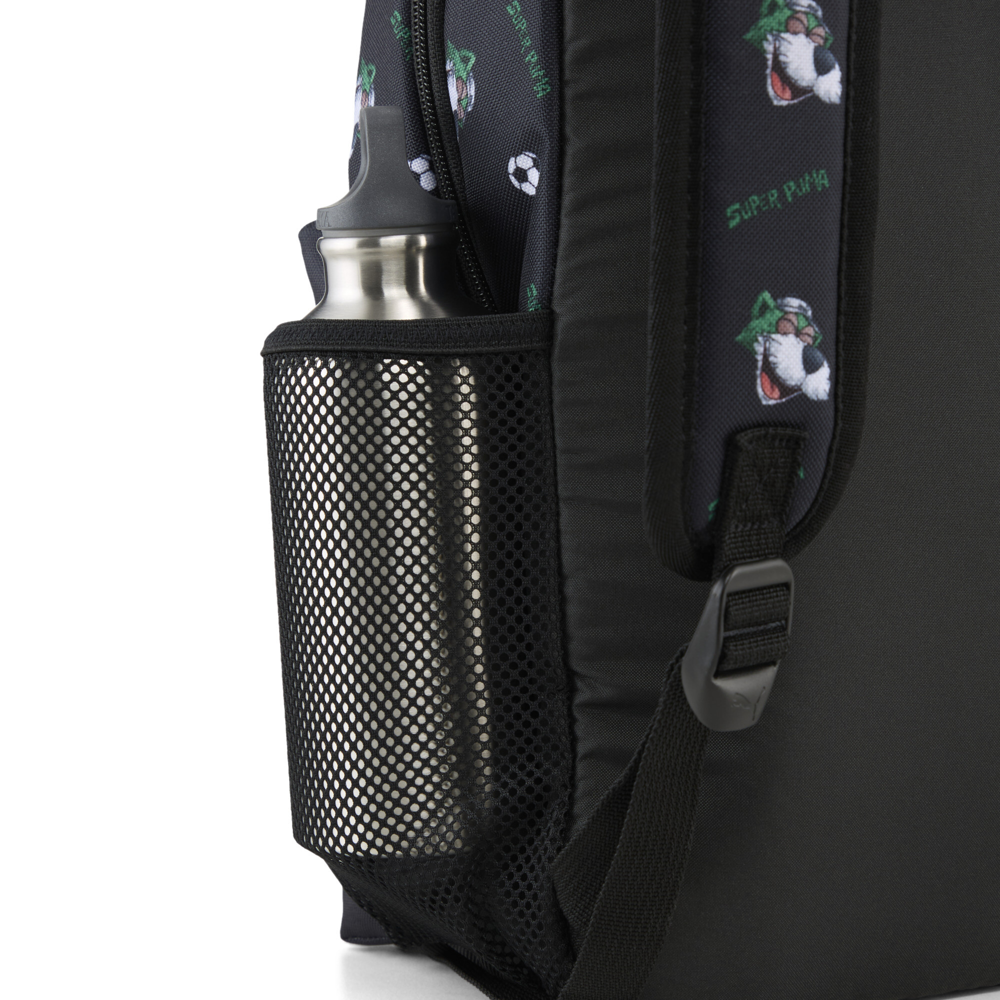 PUMA Phase Super PUMA kleine rugzak, Zwart thumbnail 2