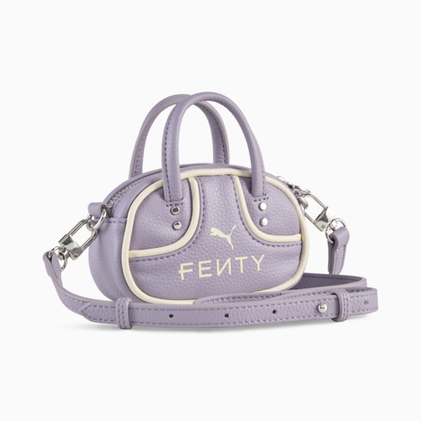 FENTY x PUMA Pocket Grip Bag, Pale Plum-Alpine Snow, large-ZAF