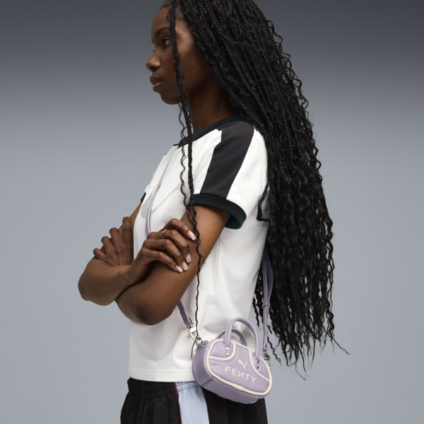 FENTY x PUMA Pocket Grip Bag, Pale Plum-Alpine Snow, large-ZAF