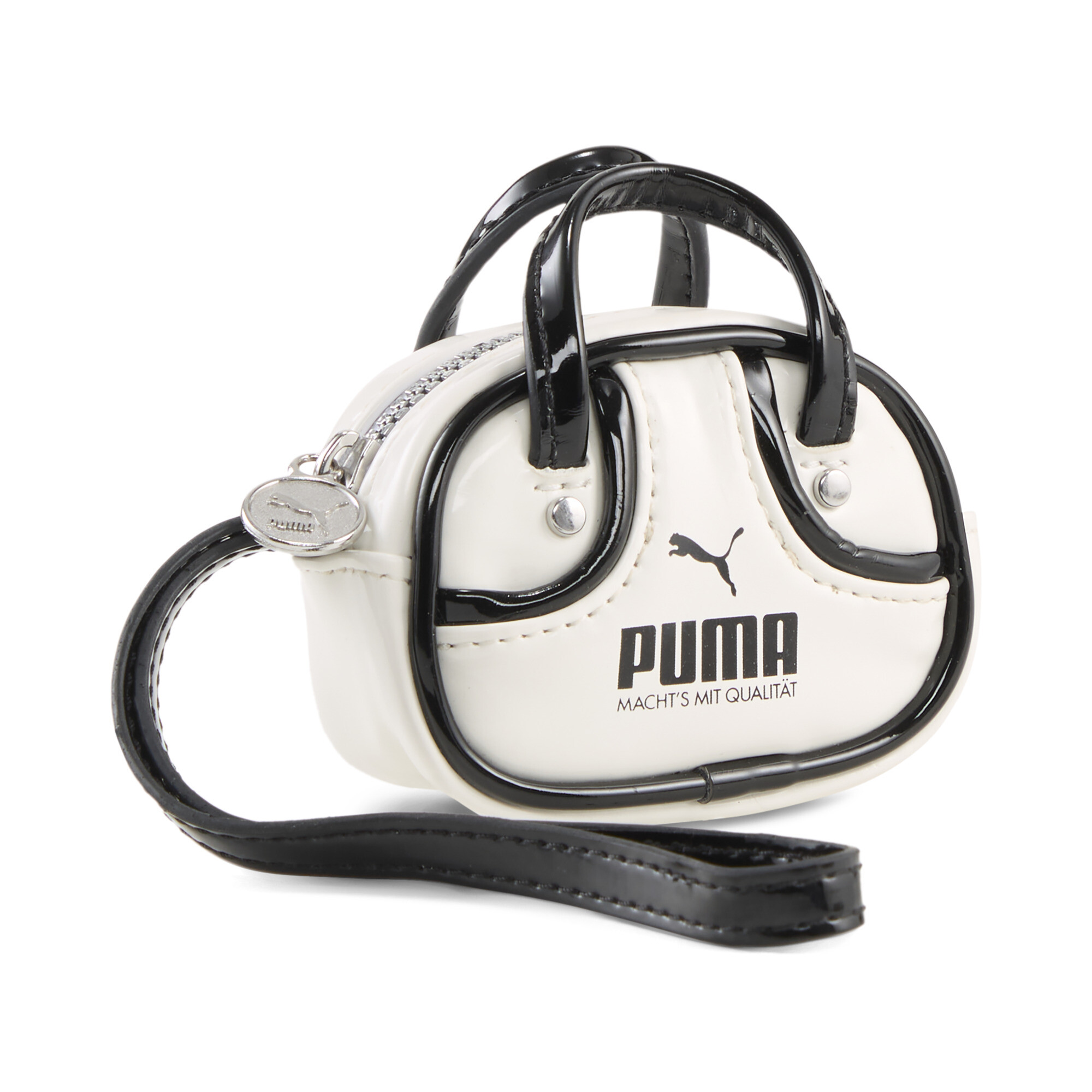 PUMA 1976 sporttas met sleutelhanger van 0,2 liter, Zwart/Wit