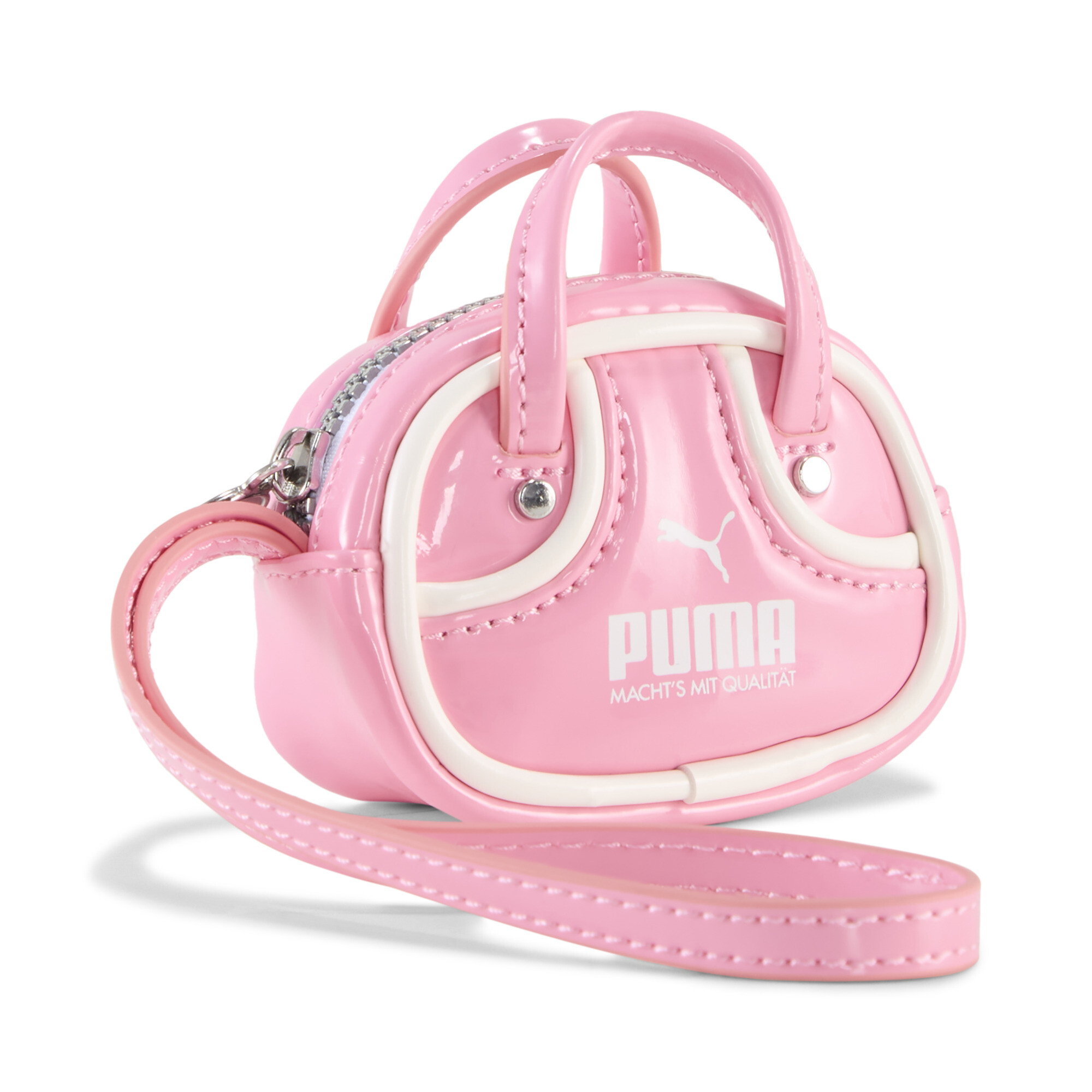 Puma 1976 0.2 l Grip-Bag mit Schlüsselanhänger | Mit Plain | Posie Pink