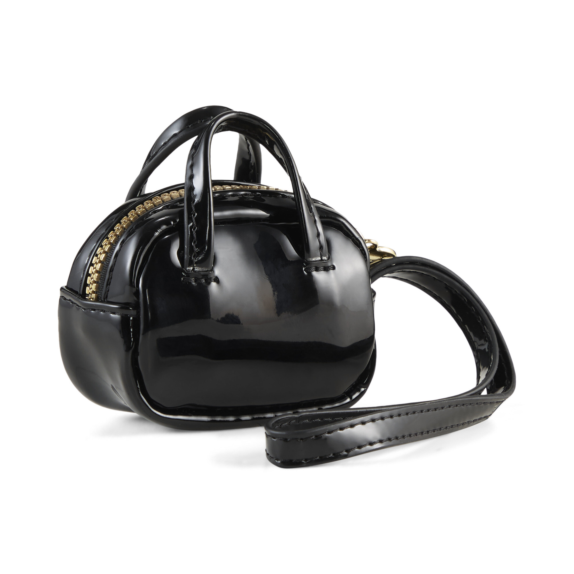 PUMA 1976 sporttas met sleutelhanger van 0,2 liter, Zwart/Goud thumbnail 3