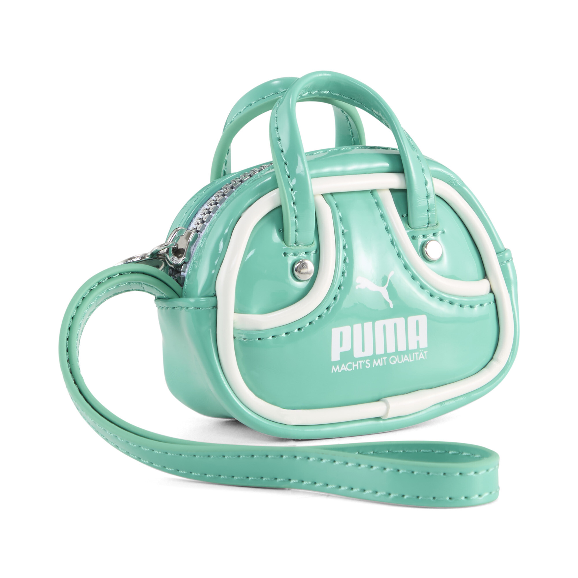 PUMA Archive 1976 Grip Bag Keychain in Green