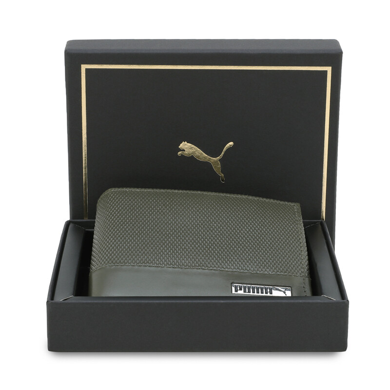 PUMA Naison Textured Leather Wallet | PUMA | Speaker Chowk