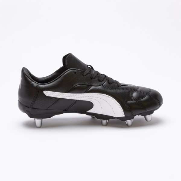 Botines Borussia H8 de Rugby, Puma Black-Puma White-Gold, large-ARG
