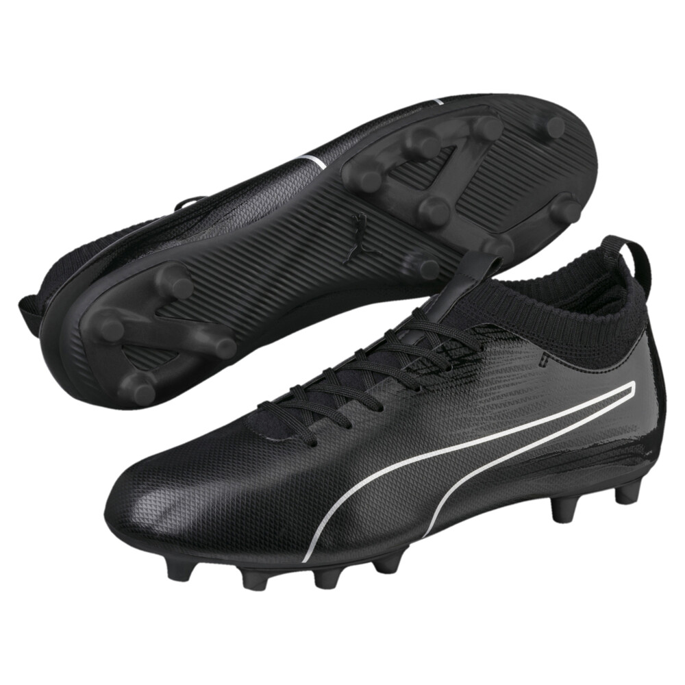 black puma football boots