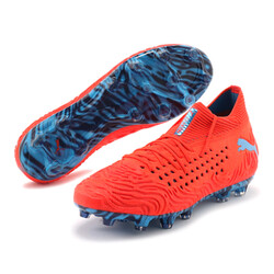 <プーマ公式通販> 30%OFF!プーマ フューチャー 19.1 NETFIT HG メンズ Red Blast-Bleu Azur画像