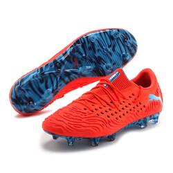 <プーマ公式通販> 30%OFF!プーマ フューチャー 19.1 NETFIT LOW FG/AG メンズ Red Blast-Bleu Azur画像