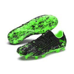 <プーマ公式通販> 30%OFF!プーマ フューチャー 19.1 NETFIT LOW FG/AG メンズ Black-Gray-Green Gecko画像
