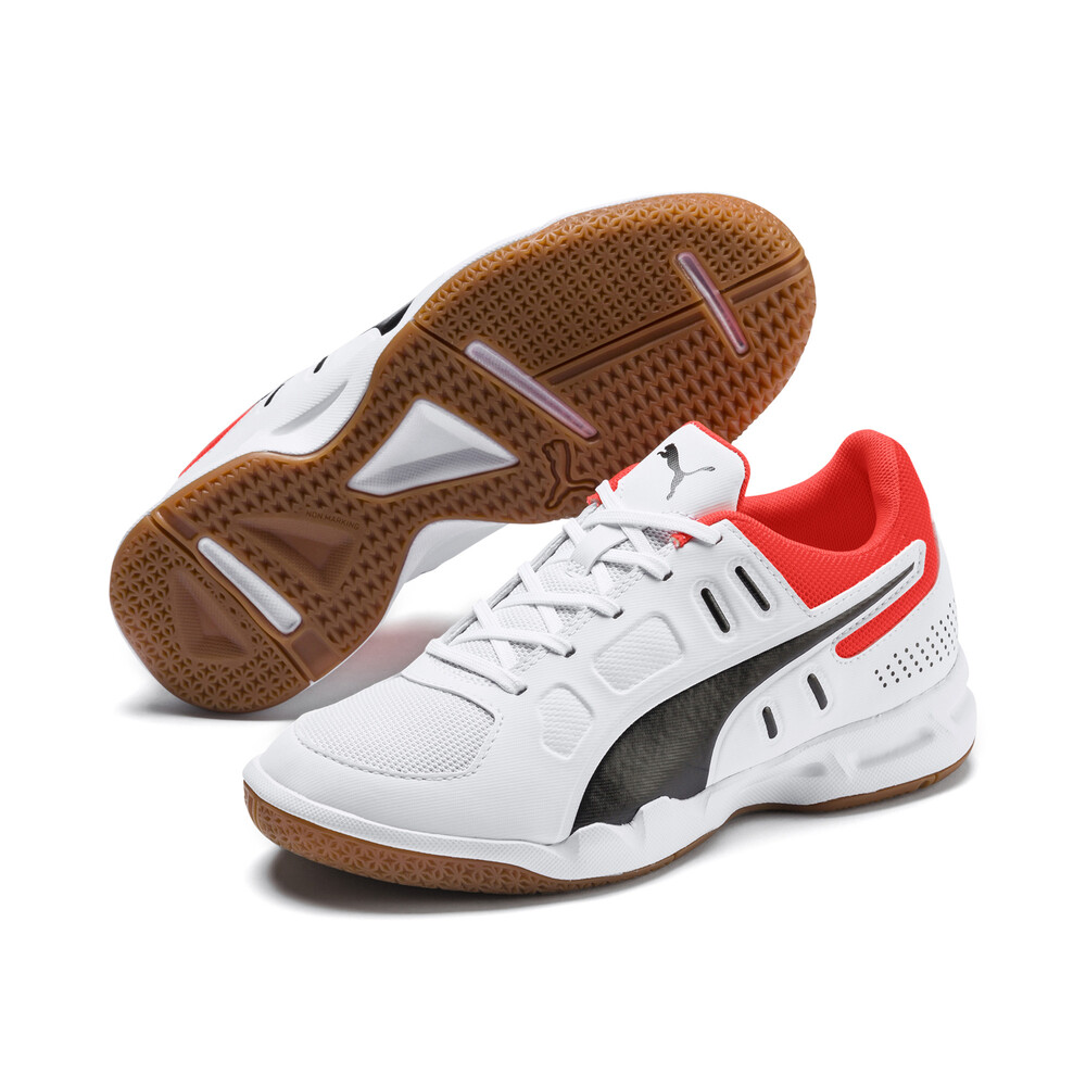 PUMA - Бутсы Auriz Youth Football Boots – White-Black-Nrgy Red-Gum –, Белый
