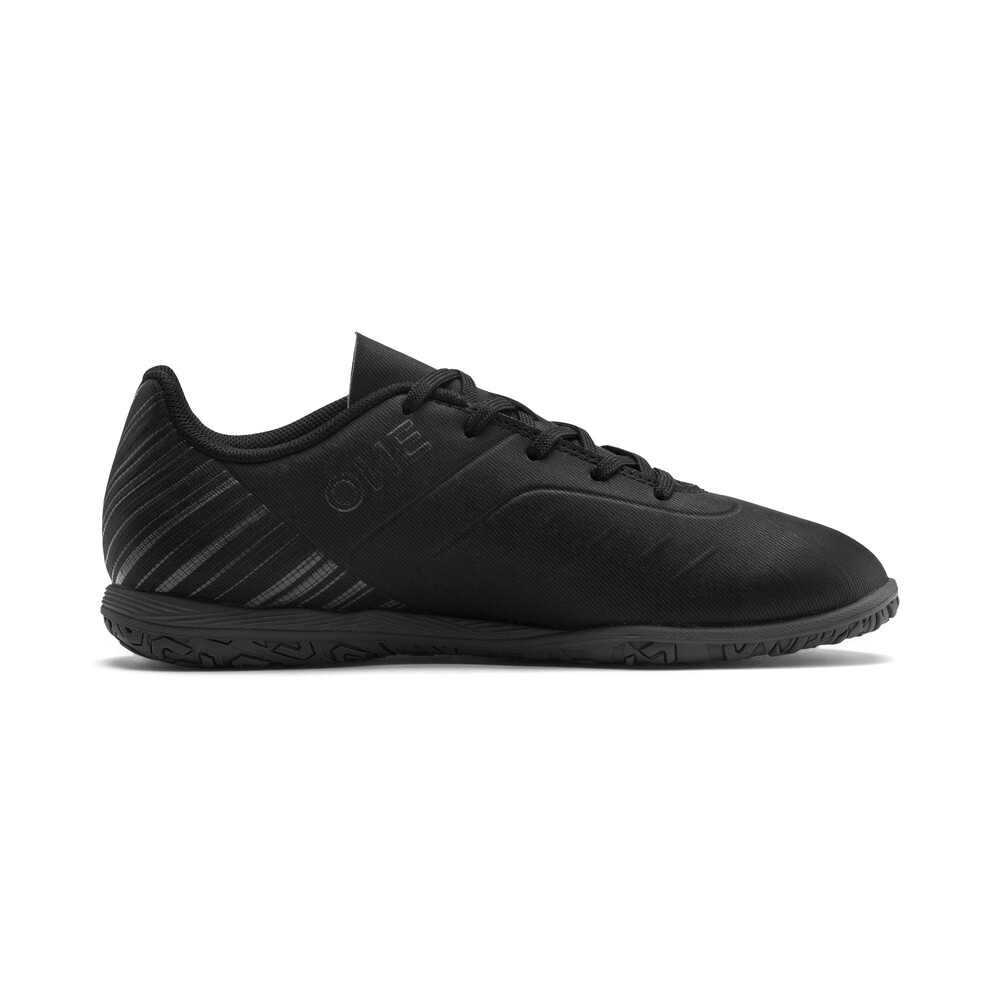

PUMA - Детские бутсы PUMA ONE 5.4 IT Jr – Black-Black-Puma Aged Silver –, Черный