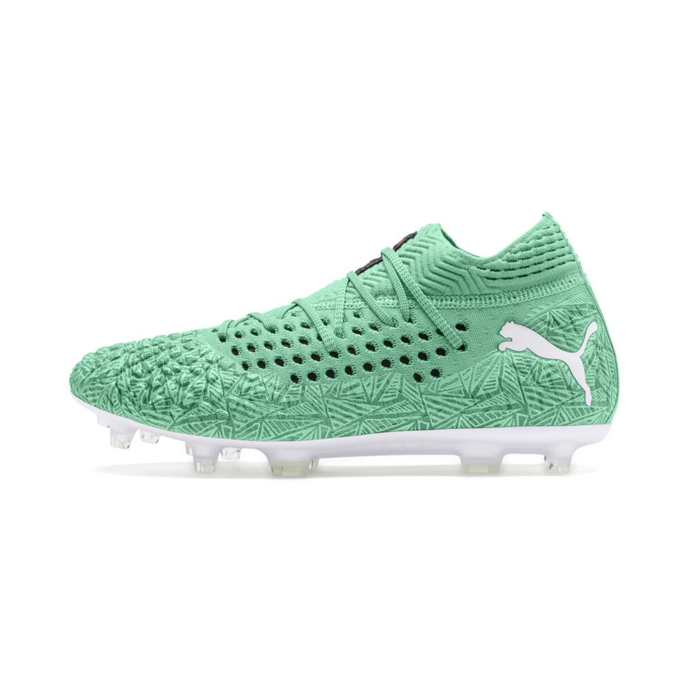 green puma cleats