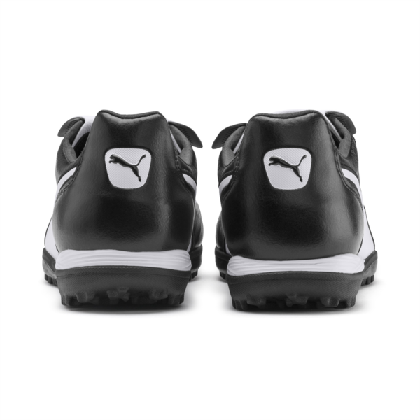 KING Top TT Football Boots, Puma Black-Puma White, large-MEX