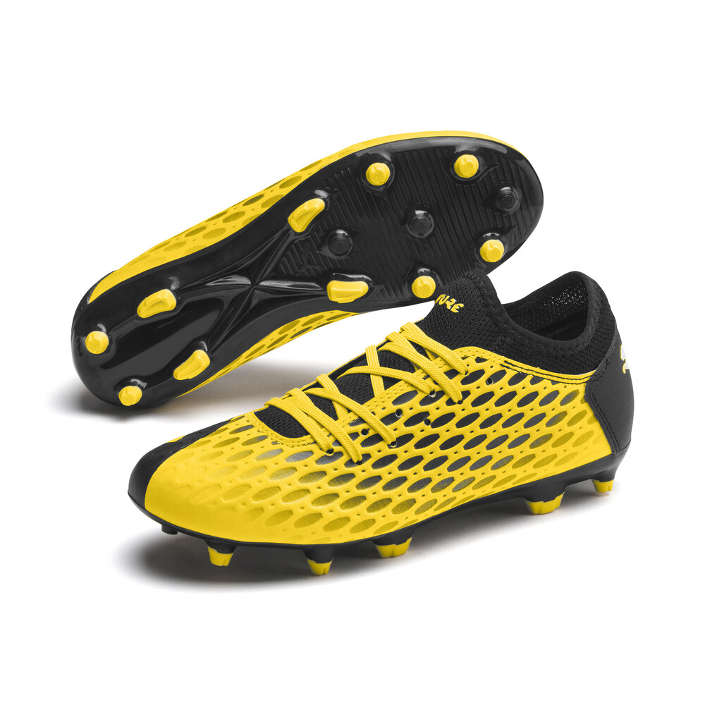 FUTURE 5.4 FG/AG Youth Football Boots | Yellow - PUMA