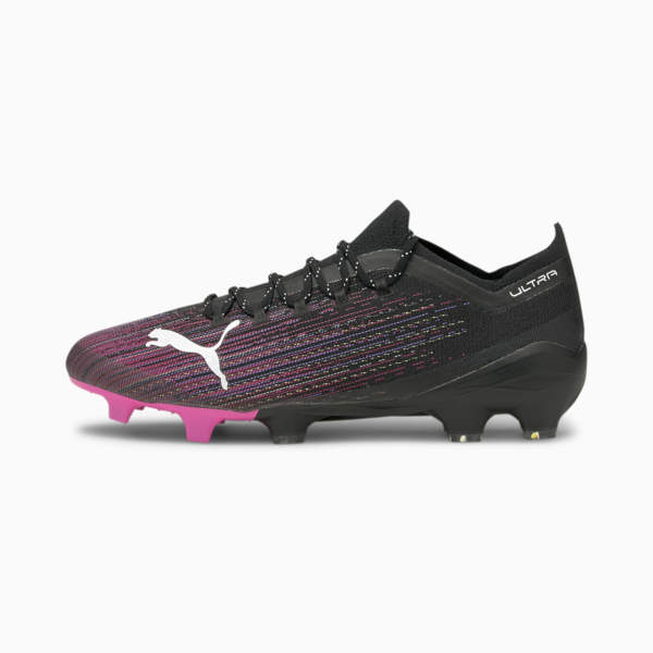 ULTRA 1.1 FG/AG Football Boots Unisex, Puma Black-Luminous Pink, large-ZAF