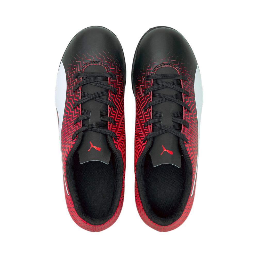 

PUMA - Детские бутсы Rapido II TT Jr – Puma Black-White-Red Blast –, Черный