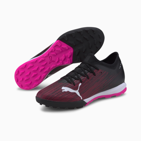ULTRA 3.1 TT Men’s Football Boots, Puma Black-Luminous Pink, large-ZAF
