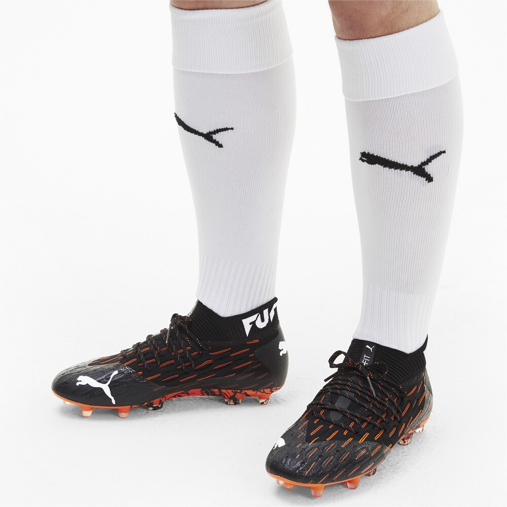 

PUMA - Бутсы FUTURE 6.1 NETFIT FG/AG – Black-White-Shocking Orange –, Черный