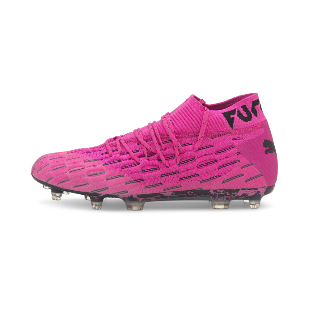 pink football boots