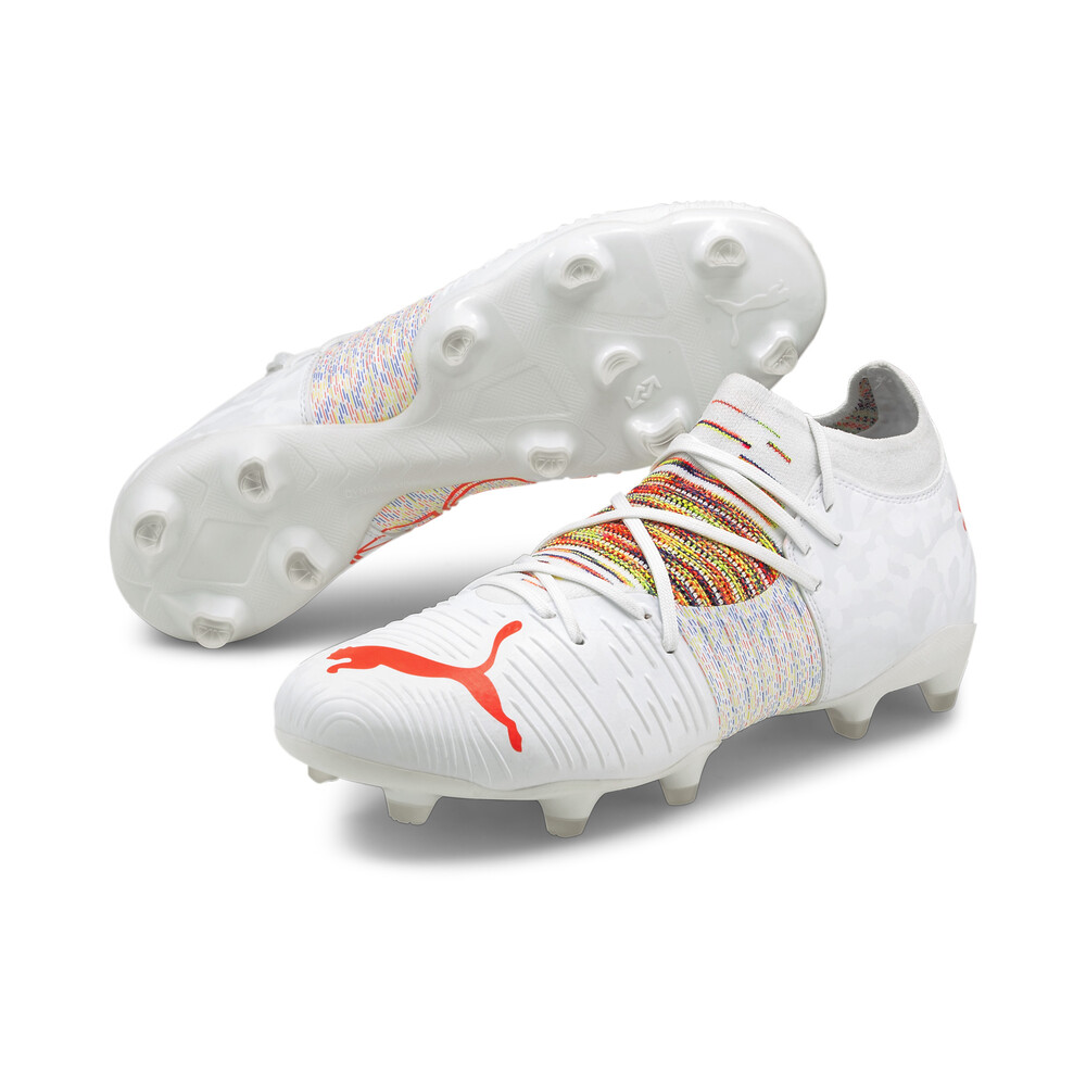 

PUMA - male - Бутсы FUTURE Z 3.1 FG/AG Men's Football Boots – Puma White-Red Blast –, Белый