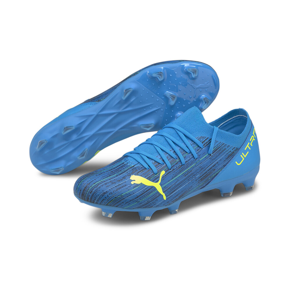 blue puma football boots