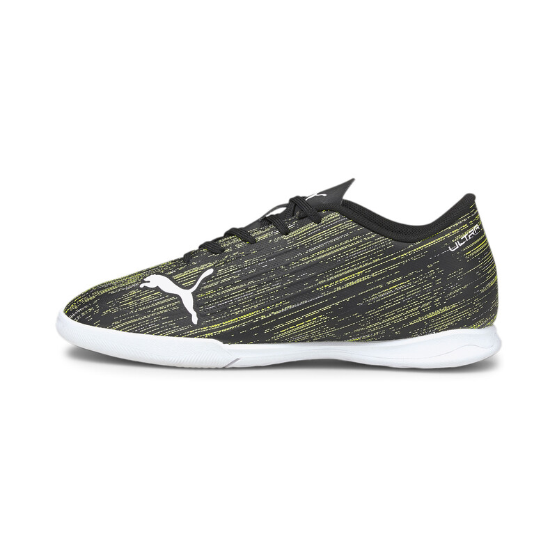 

PUMA ULTRA 4.2 Youth Indoor Sports Shoes, White/black/yellow