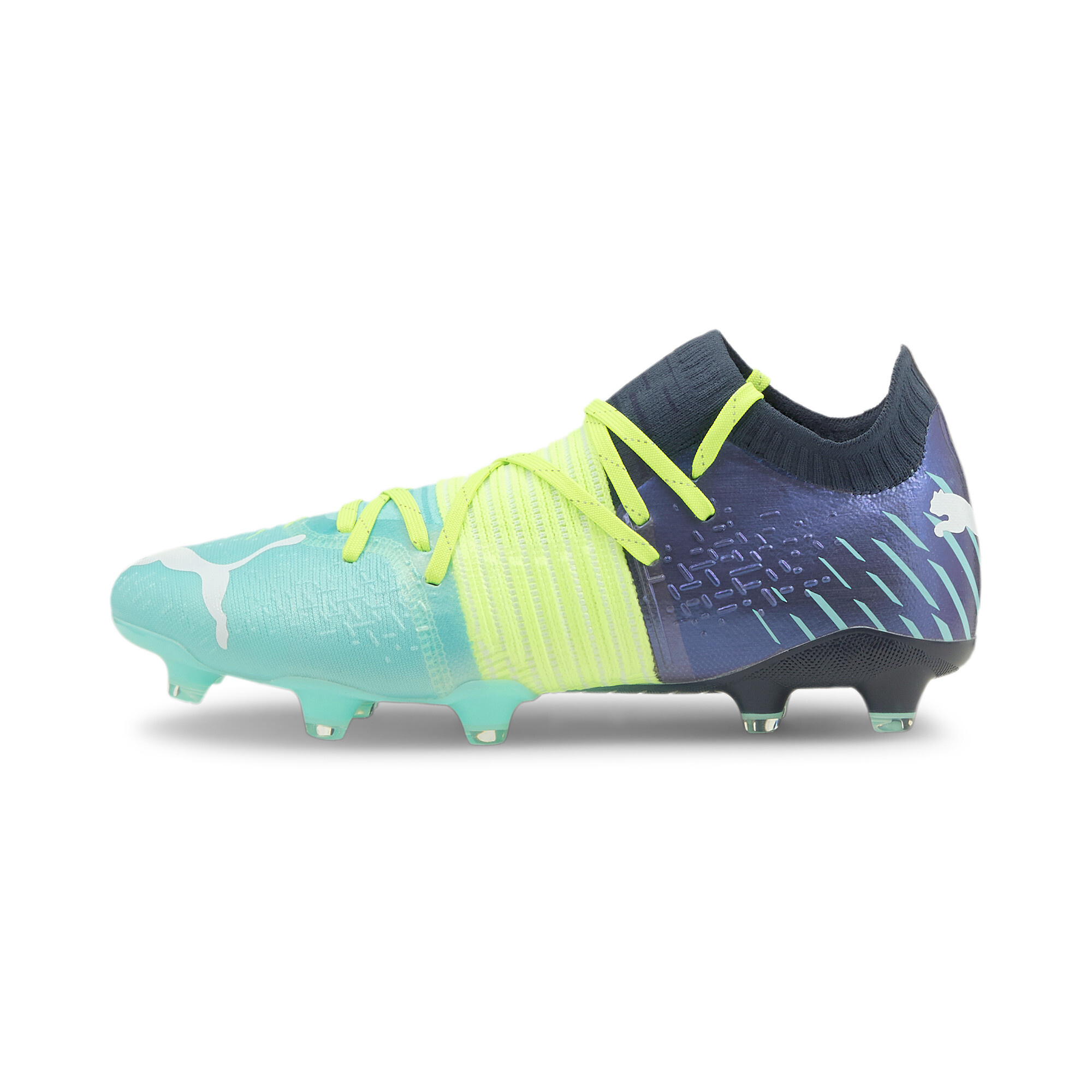 puma blue football shoes