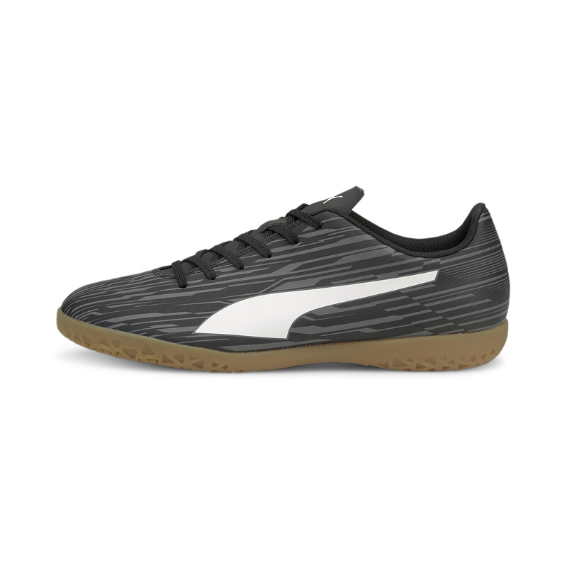 

Men's PUMA Rapido III Indoor Turf Football Boots, White/black