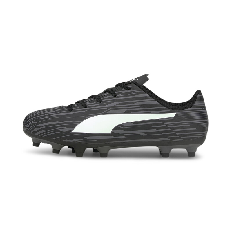 

PUMA Rapido III Youth Football Boots, White/black