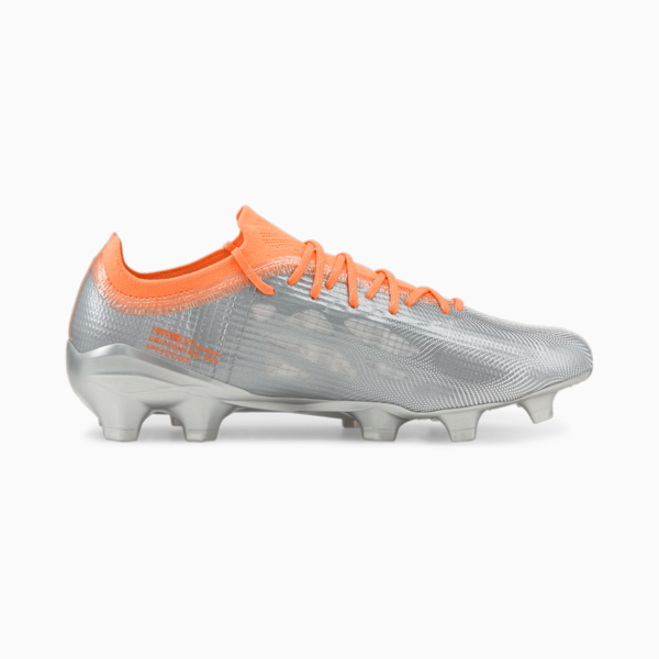 ULTRA 1.4 FG/AG Football Boots Unisex, Diamond Silver-Neon Citrus, large-ZAF