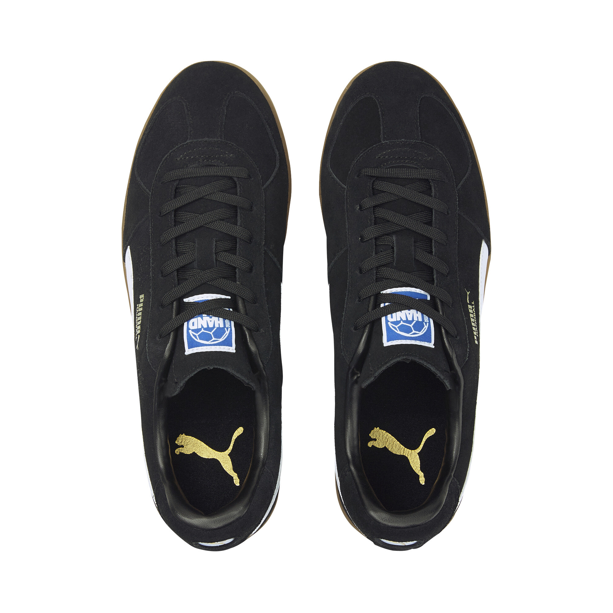 PUMA Handball schoenen, Zwart/Wit, Maat 48 thumbnail 4