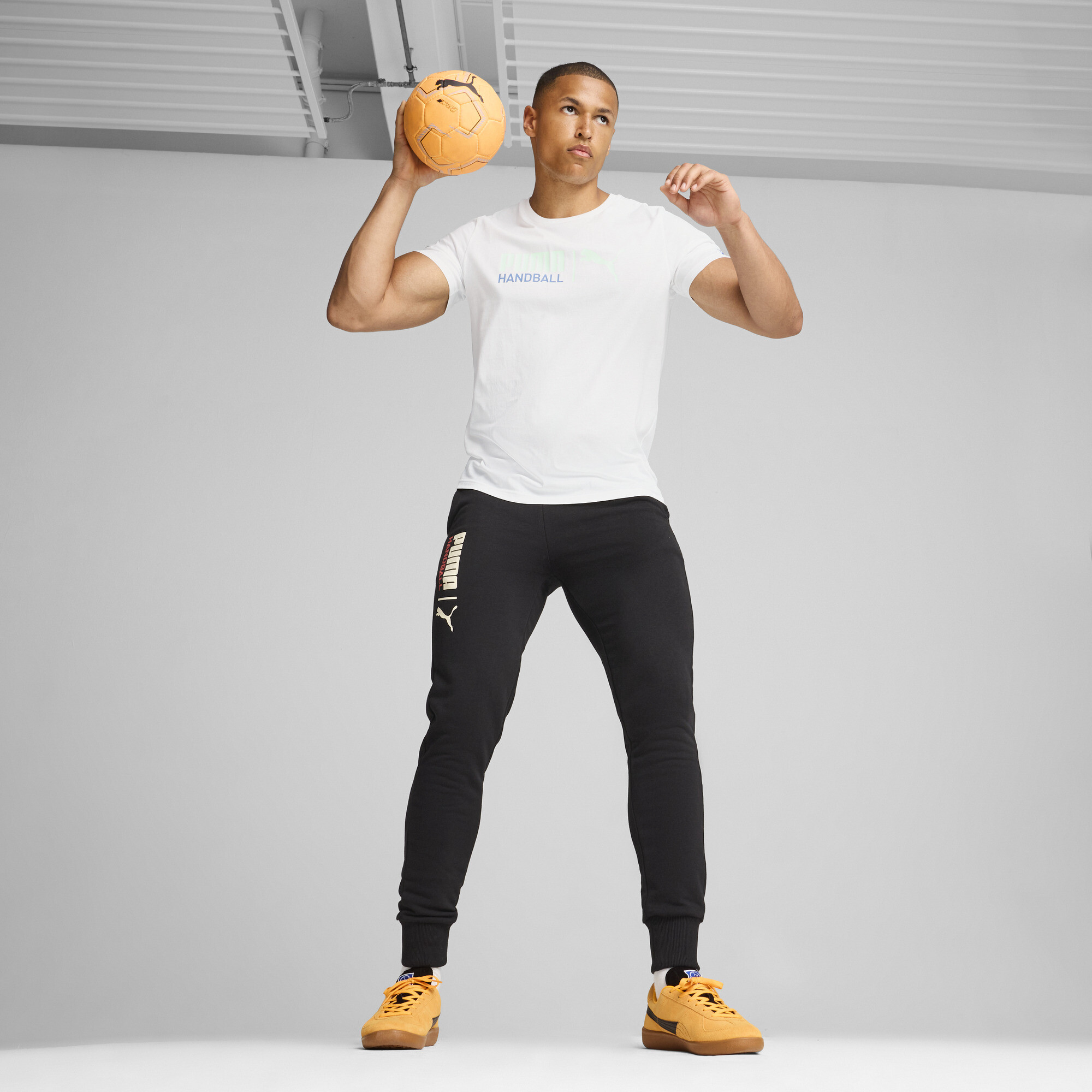 PUMA Handball schoenen, Zwart, Maat 48 thumbnail 7