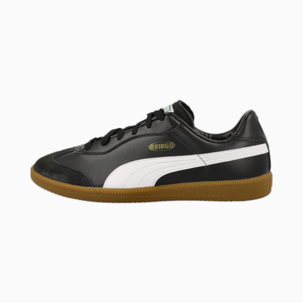 KING 21 IT Football Boots Unisex, Puma Black-Puma White-Gum, large-ZAF