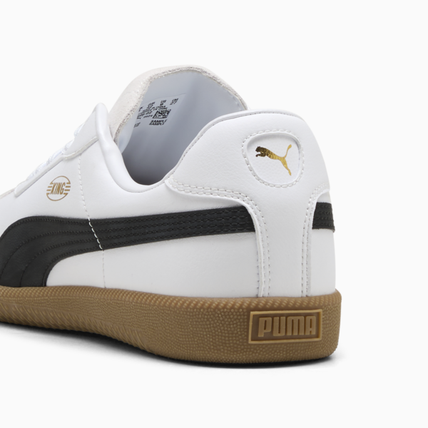 KING 21 IT Football Boots, Puma White-Puma Black-Gum, large-MEX