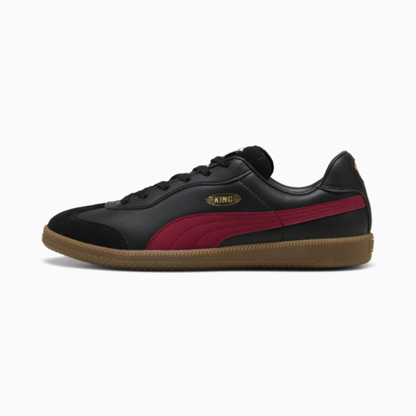 KING 21 IT Football Boots, PUMA Black-Dark Crimson, large-MEX