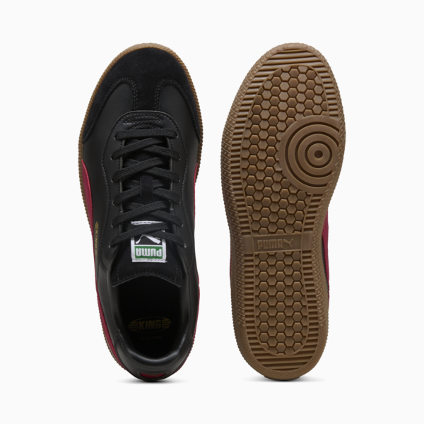 KING 21 IT Football Boots, PUMA Black-Dark Crimson, large-MEX
