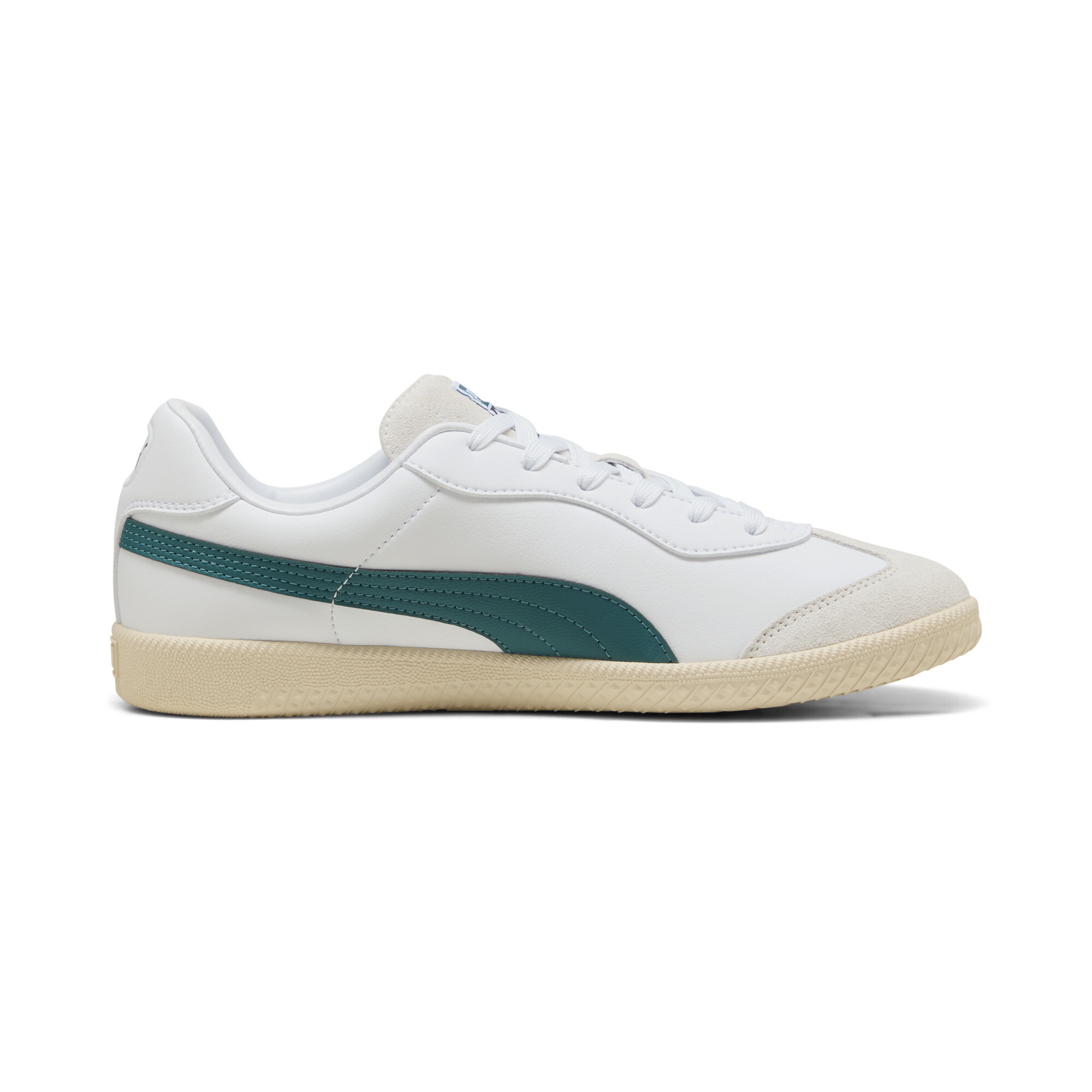 PUMA KING 21 IT voetbalschoenen, Rood/Wit/Bruin, Maat 38,5 thumbnail 3