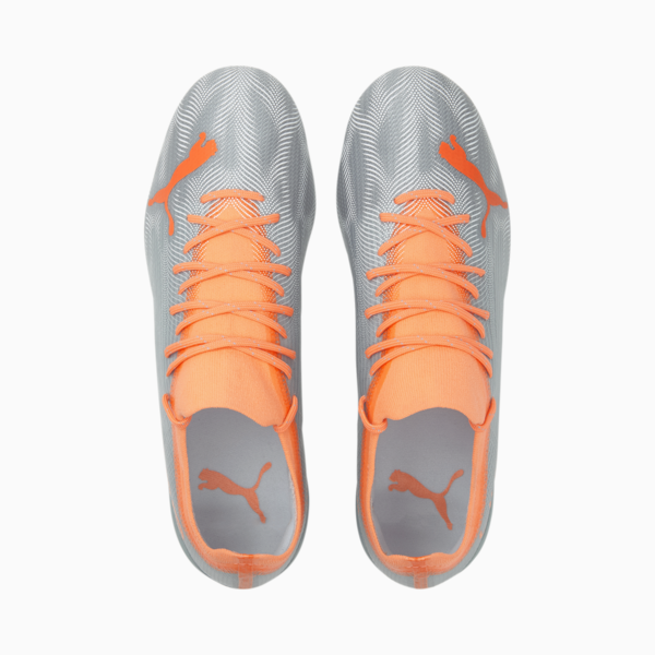 ULTRA 2.4 FG/AG Men's Football Boots, Diamond Silver-Neon Citrus, large-ZAF