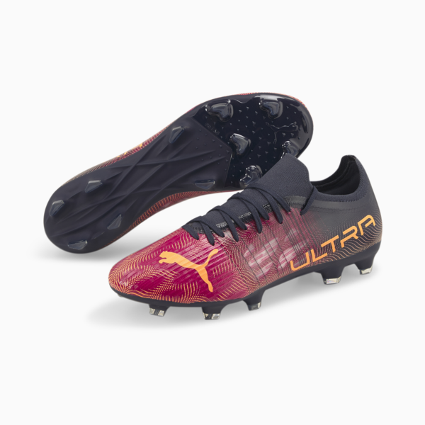 ULTRA 3.4 FG/AG Men's Football Boots, Festival Fuchsia-Neon Citrus-Parisian Night, large-ZAF