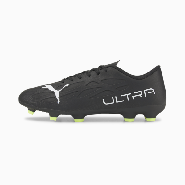ULTRA 4.4 FG/AG Men's Football Boots, Puma Black-Puma White-Fizzy Light, large-ZAF