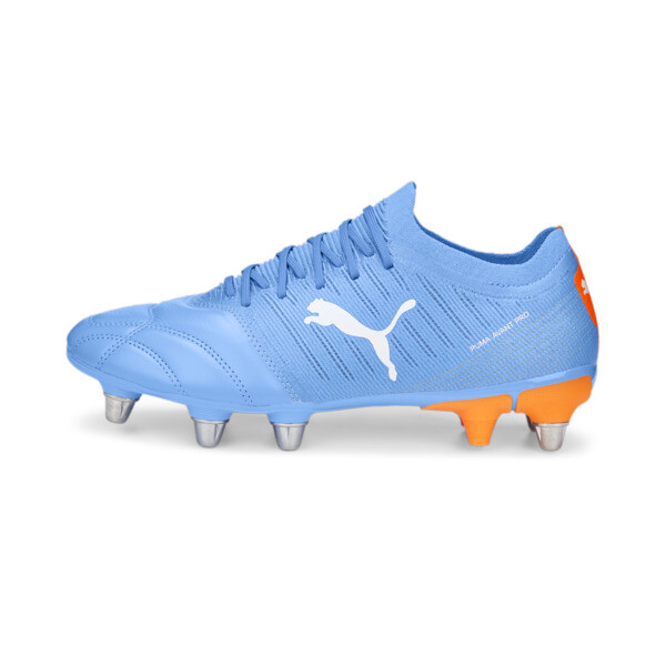Blue pumas boots cheap