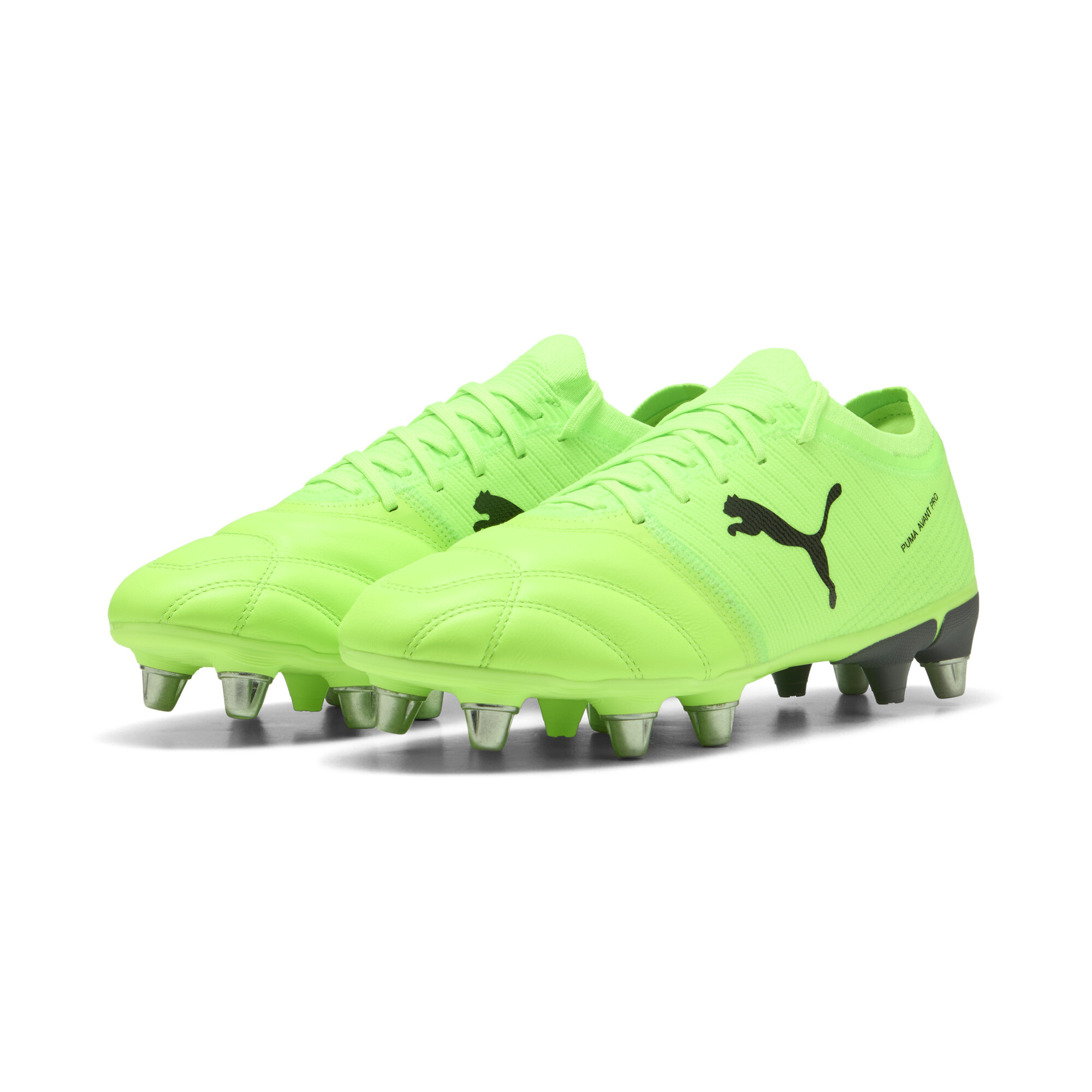 PUMA Avant Pro rugbyschoenen voor Heren, Groen/Zwart/Grijs, Maat 49,5 thumbnail 6