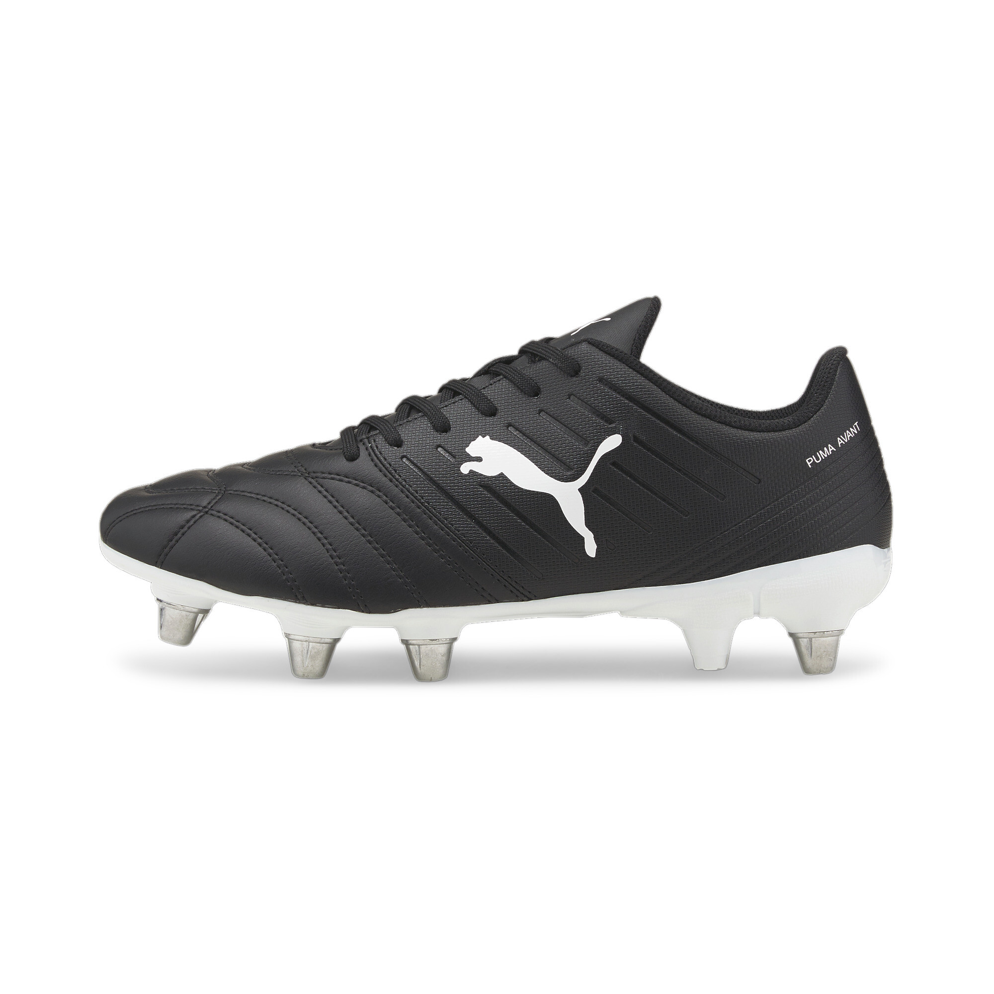 Puma leather outlet soccer boots