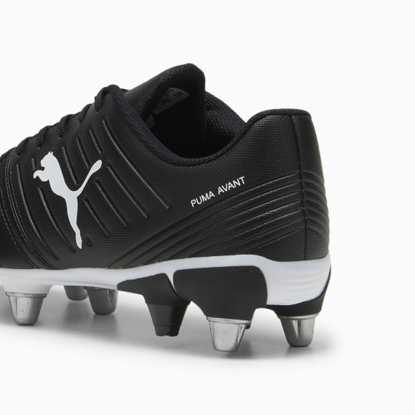 Avant Men's Rugby Boots, PUMA Black-PUMA White, large-ZAF