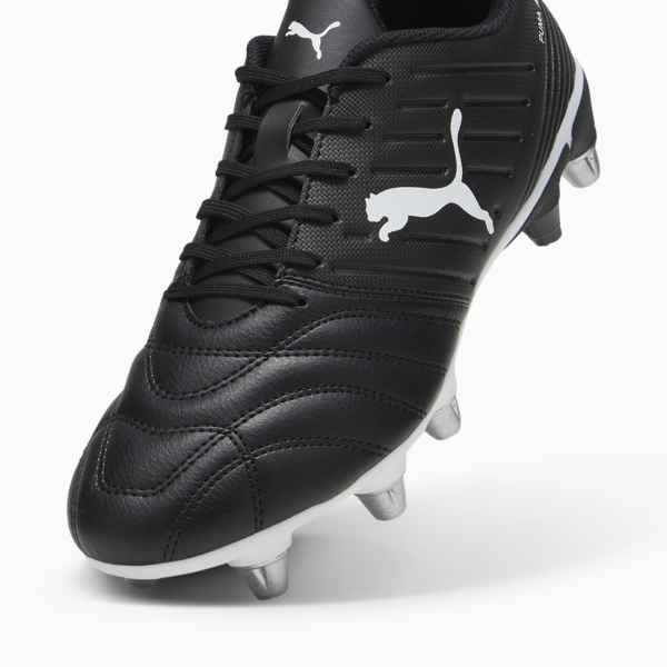 Avant Men's Rugby Boots, PUMA Black-PUMA White, large-ZAF