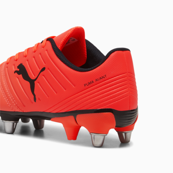 Avant Men's Rugby Boots, Nrgy Red-PUMA Black, large-ZAF