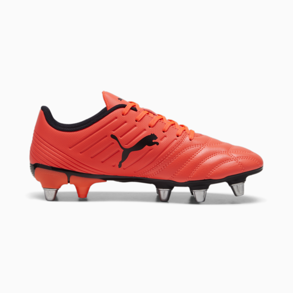 Avant Men's Rugby Boots, Nrgy Red-PUMA Black, large-ZAF
