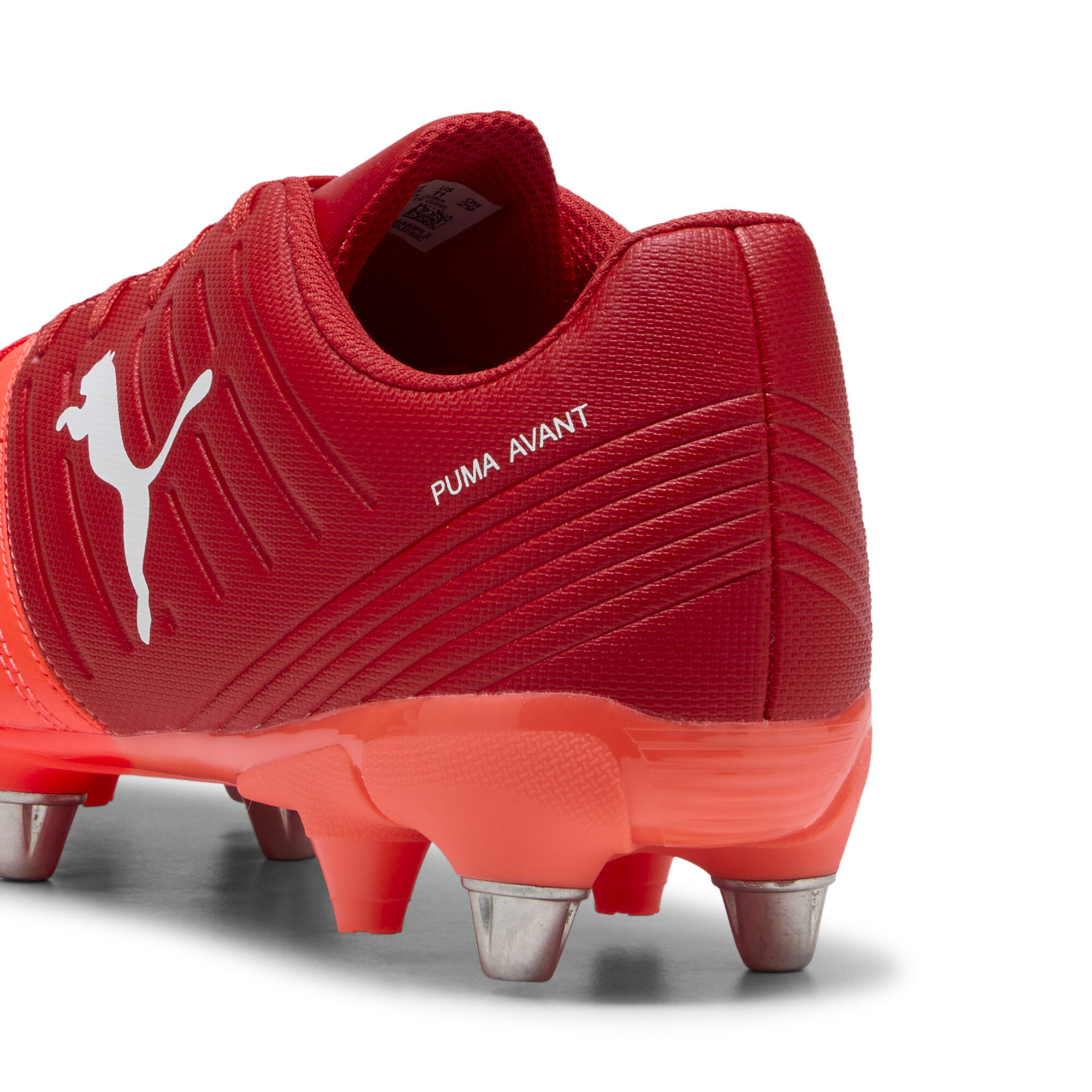 PUMA Avant rugbyschoenen voor Heren, Rood/Wit, Maat 47 thumbnail 5